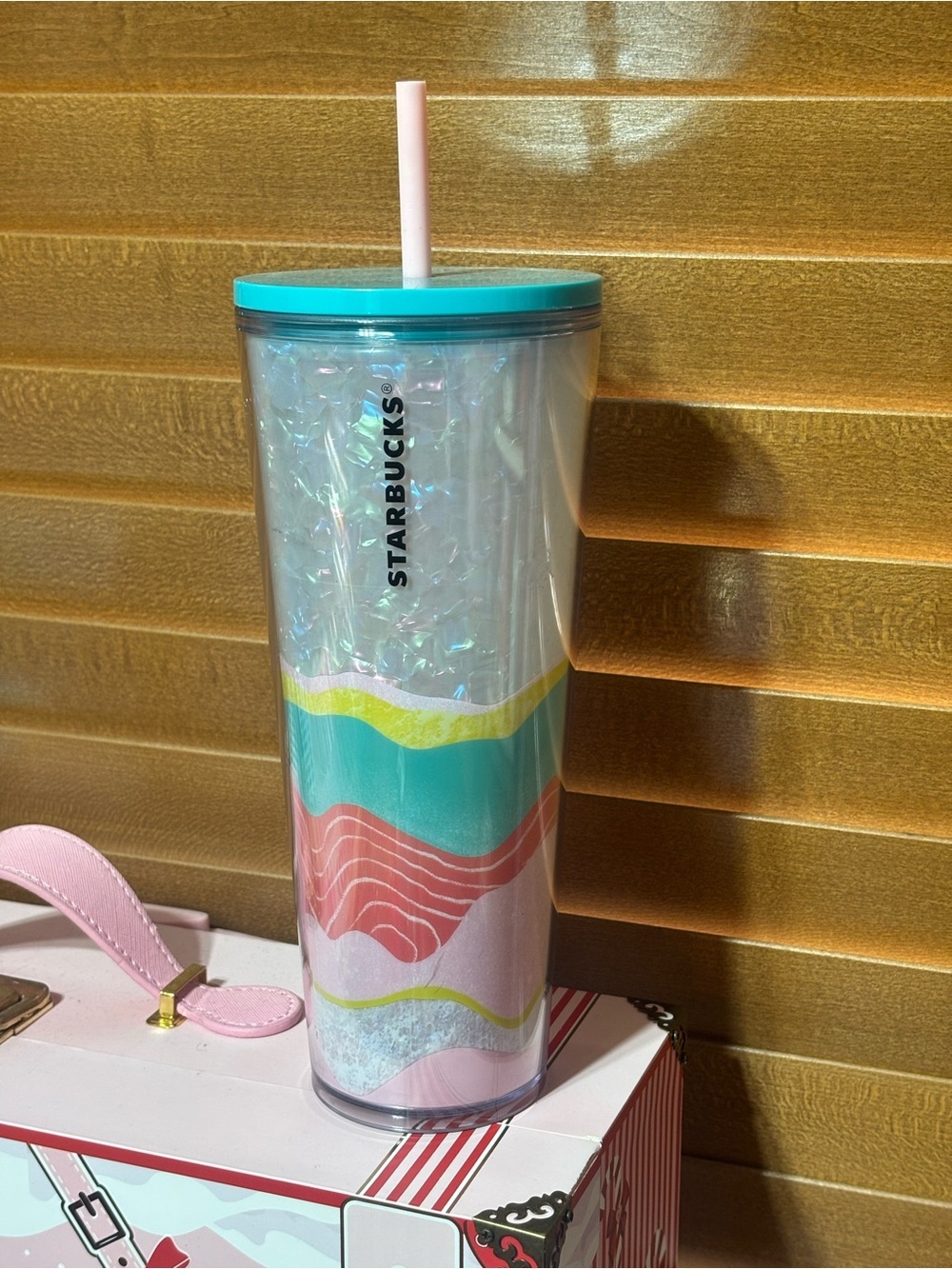Starbucks 2020 Pastel Wave Iridescent Venti Tumbler